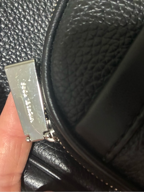 Michael Kors Black Pebbled Leather Backpack main image 7